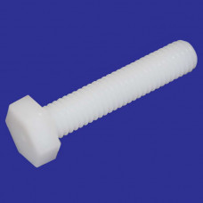 Болт пластиковый DIN 933 4x30 PA66