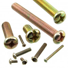 Винт стальной М1.6х12 круг.