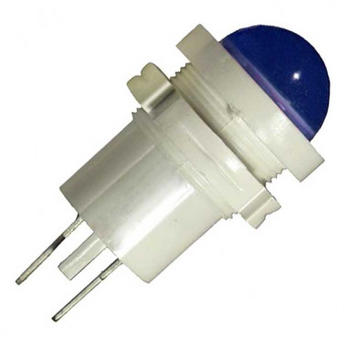 Коммутаторная лампа скл СКЛ-12Б-2 СИНИЕ 24В (201*г)