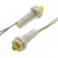 Коммутаторная лампа скл СКЛ-17 ЖЕЛТЫЕ 12В (201*г)