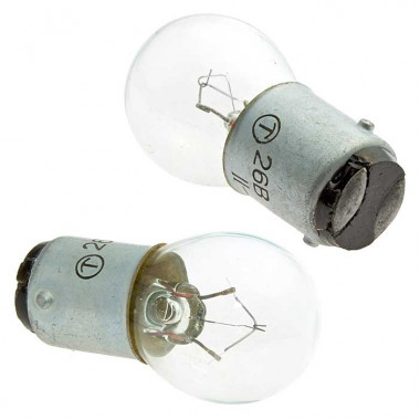 Лампа накаливания СМ26-15 B15D/18
