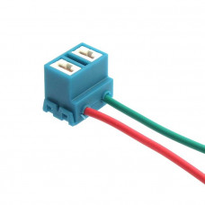 Патрон (ламподержатель) H7 elbow, ceramics, Cu 10CM