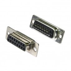 Разъем d-sub DB-15F CONNFLY
