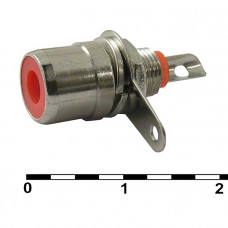 RCA разъем RP-1 red