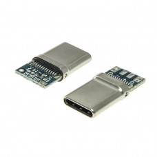 Разъем usb USB3.1 TYPE-C 24PM-024