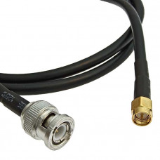 Высокочастотный разъем BNC-J-3-RG58-100CM-SMA-J-3