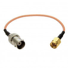 Высокочастотный разъем BNC-K-1.5-RG316-15CM-SMA-J-1.5