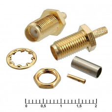 Высокочастотный разъем SMA-C316F