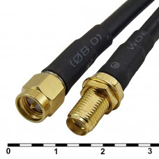 Высокочастотный разъем SMA-J5/SMA-KY5-RG58-30