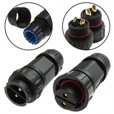 Герметичный разъем HYF-280 2pin (IP68)