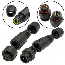 Герметичный разъем SZC-190 4pin (IP68)