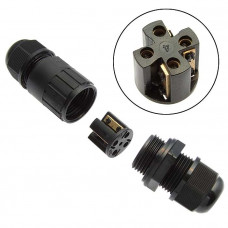 Герметичный разъем SZC-4-M20 (d=4-7mm) IP68 250V/10A