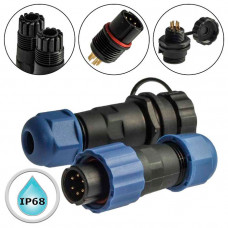 Герметичный разъем SZC13 6P-F-M