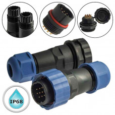 Герметичный разъем SZC21 10P-F-M