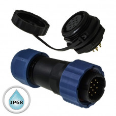 Герметичный разъем SZC21 10P-M-FB