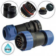 Герметичный разъем SZC28 12P-F-M