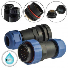 Герметичный разъем SZC28 19P-F-M