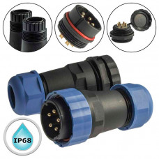 Герметичный разъем SZC28 5P-F-M