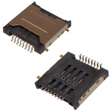 Держатель sim карты mini SIMx2 8pin 3.3H