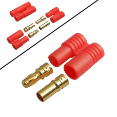 Разъем для RC модели 3.5 Red jacket type banana
