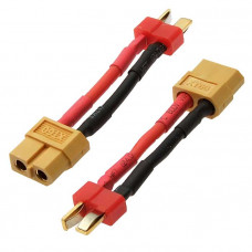 Разъем для RC модели XT60 F to Deans M 14AWG 4CM