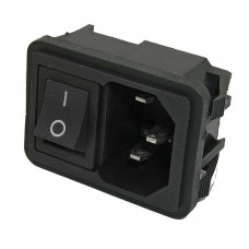 Гнездо питания AC-002 (black)