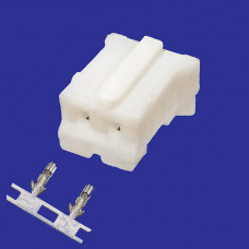 Разъем питания низковольтный HB-02 (MU-2F) pitch 2.0mm+terminal