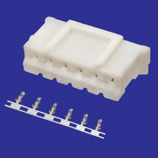 Разъем питания низковольтный HB-06 (MU-6F) pitch 2.0mm +terminal
