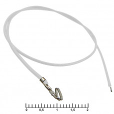 Разъем питания низковольтный HU 2,54 mm AWG26 0,3m white