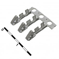 Разъем питания низковольтный HU pitch 2.54mm контакты