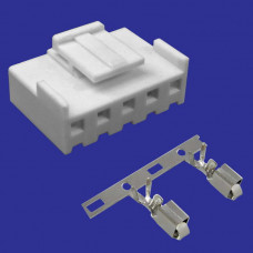 Разъем питания низковольтный PHU2-05 pitch 3.96 mm+Terminal