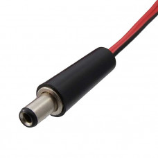 Разъем питания штырьковый SZC-0027b / 5.5*2.5mm 1m