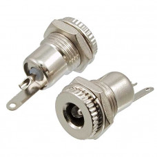 Разъем питания штырьковый TC 5.5x2.1mm metal