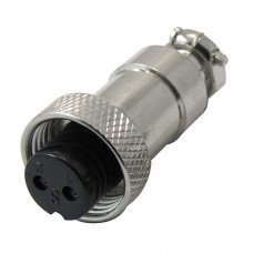 Разъем цилиндрический малогабаритный GX12M-2A