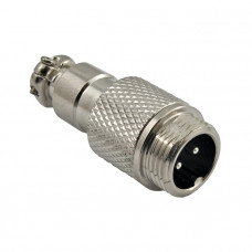 Разъем цилиндрический малогабаритный GX12M-2