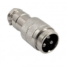 Разъем цилиндрический малогабаритный GX16M-3