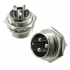 Разъем цилиндрический малогабаритный GX16M-3B