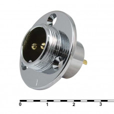 Разъем цилиндрический малогабаритный GX18M-2E