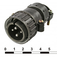Разъем ШР28П4НГ5 ВИЛКА