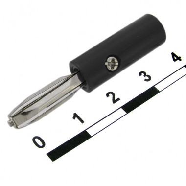 Штекер (вилка) 10-0060 black