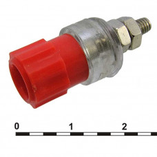 Гнездо Ф4 мм, красное