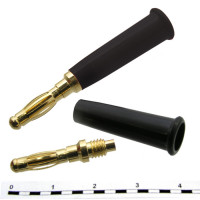 Штекер (вилка) 10-0068 b black