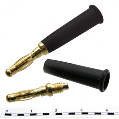 Штекер (вилка) 10-0068 b black