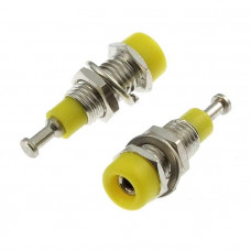 Гнездо Z008 2mm panel jack YELLOW