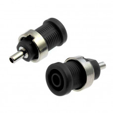 Гнездо Z014 4mm panel jack BLACK