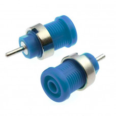 Гнездо Z015 4mm BLUE