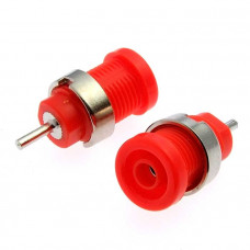 Гнездо Z015 4mm RED