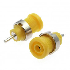 Гнездо Z015 4mm YELLOW