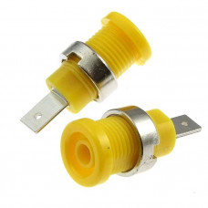 Гнездо Z017 4mm YELLOW