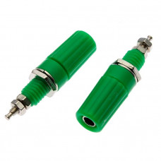 Клемма приборная F4 мм (зеленый)